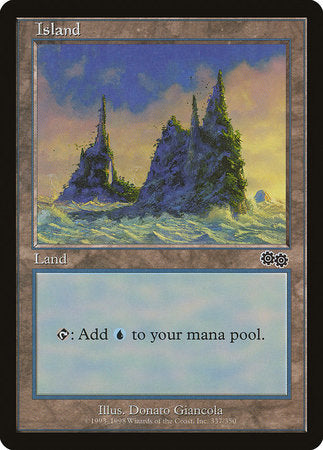 Island (337) [Urza's Saga] | Gate City Games LLC