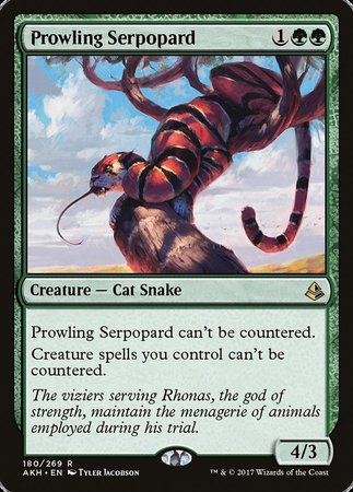 Prowling Serpopard [Amonkhet] | Gate City Games LLC