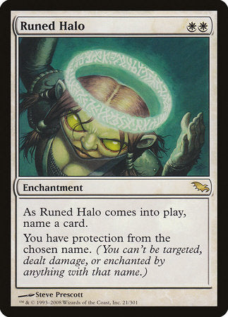 Runed Halo [Shadowmoor] | Gate City Games LLC