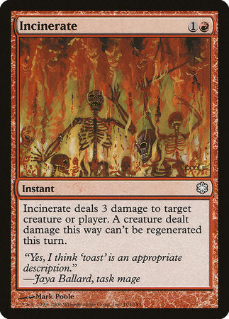 Incinerate [Coldsnap Theme Decks] | Gate City Games LLC