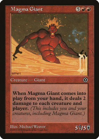 Magma Giant [Portal Second Age] | Gate City Games LLC