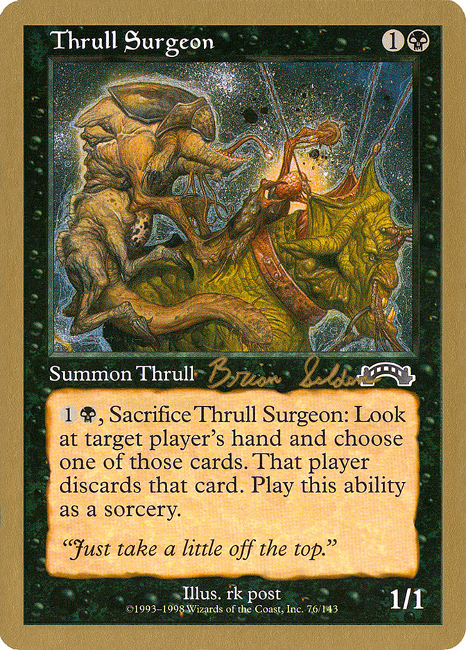 Thrull Surgeon (Brian Selden) [World Championship Decks 1998] | Gate City Games LLC