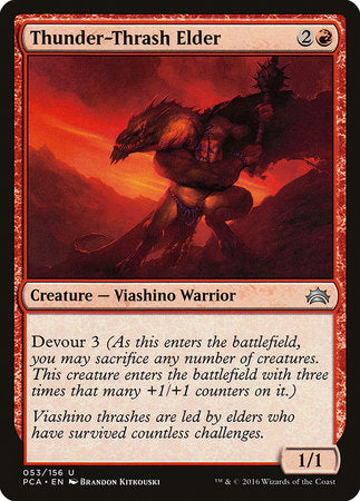 Thunder-Thrash Elder [Planechase Anthology] | Gate City Games LLC