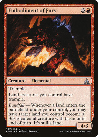 Embodiment of Fury [Oath of the Gatewatch] | Gate City Games LLC