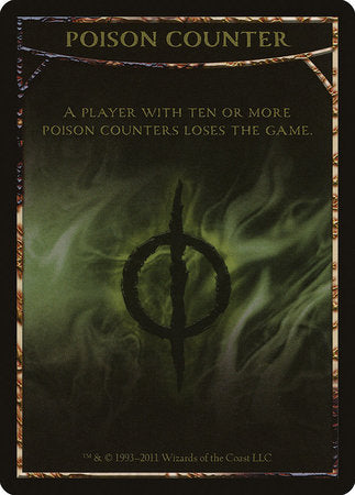 Poison Counter Token [Mirrodin Besieged Tokens] | Gate City Games LLC