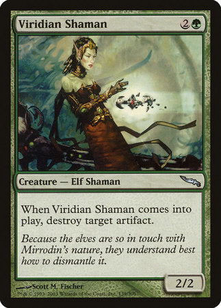 Viridian Shaman [Mirrodin] | Gate City Games LLC