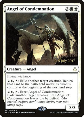 Angel of Condemnation [Hour of Devastation Promos] | Gate City Games LLC