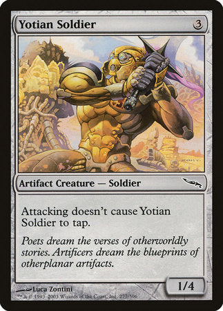 Yotian Soldier [Mirrodin] | Gate City Games LLC