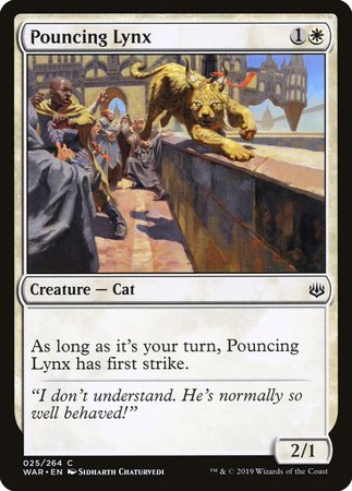 Pouncing Lynx [War of the Spark] | Gate City Games LLC