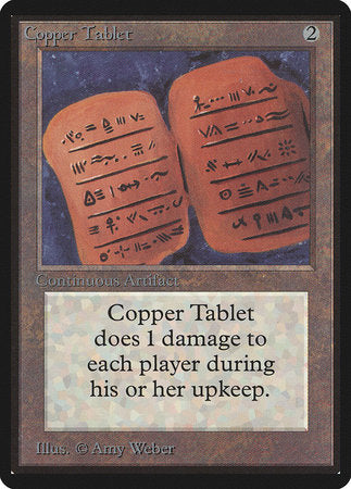 Copper Tablet [Limited Edition Beta] | Gate City Games LLC