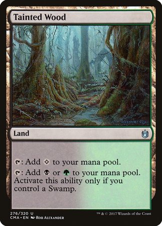 Tainted Wood [Commander Anthology] | Gate City Games LLC