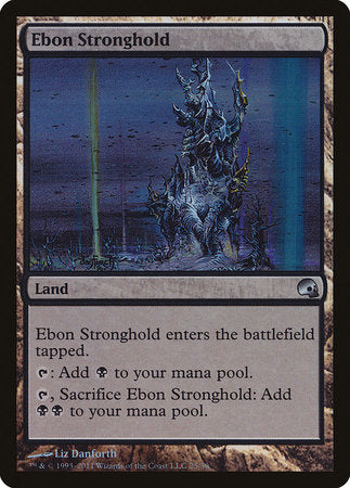 Ebon Stronghold [Premium Deck Series: Graveborn] | Gate City Games LLC