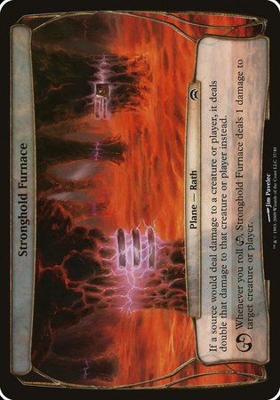 Stronghold Furnace (Planechase) [Planechase Planes] | Gate City Games LLC
