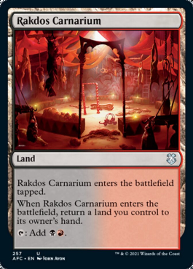 Rakdos Carnarium [Dungeons & Dragons: Adventures in the Forgotten Realms Commander] | Gate City Games LLC