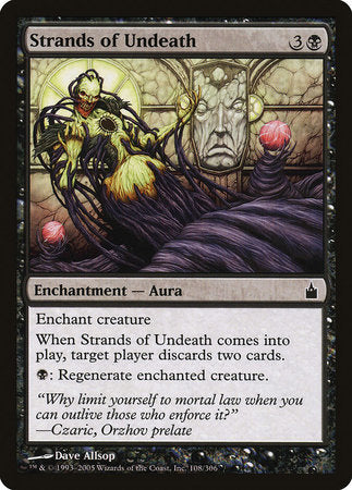 Strands of Undeath [Ravnica: City of Guilds] | Gate City Games LLC