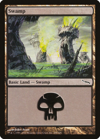 Swamp (298) [Mirrodin] | Gate City Games LLC