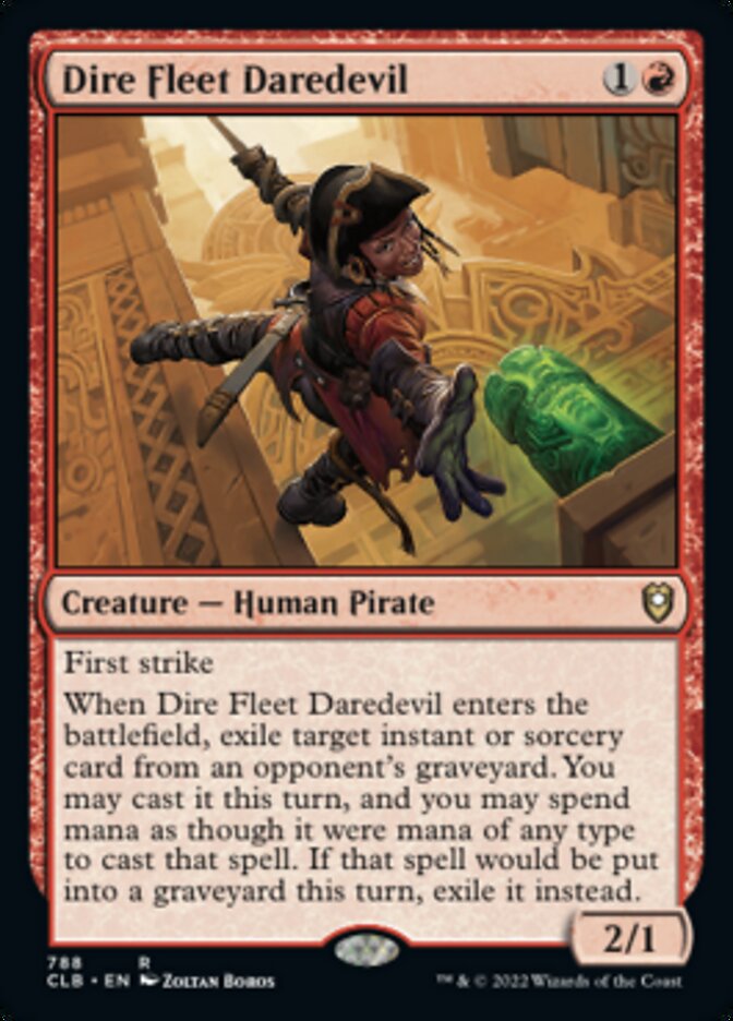 Dire Fleet Daredevil [Commander Legends: Battle for Baldur's Gate] | Gate City Games LLC