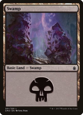 Swamp (301) [Commander Anthology] | Gate City Games LLC