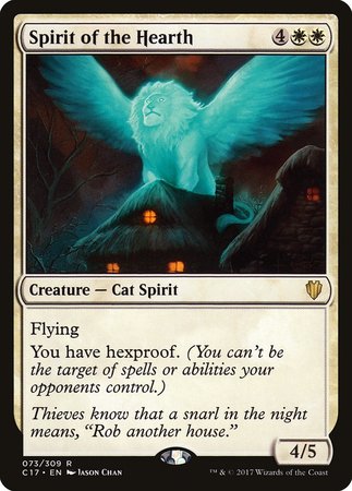 Spirit of the Hearth [Commander 2017] | Gate City Games LLC