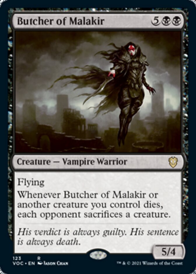 Butcher of Malakir [Innistrad: Crimson Vow Commander] | Gate City Games LLC