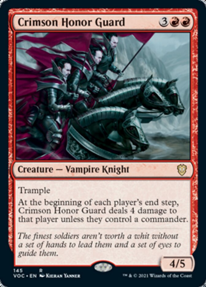 Crimson Honor Guard [Innistrad: Crimson Vow Commander] | Gate City Games LLC