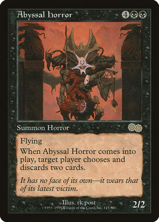 Abyssal Horror [Urza's Saga] | Gate City Games LLC