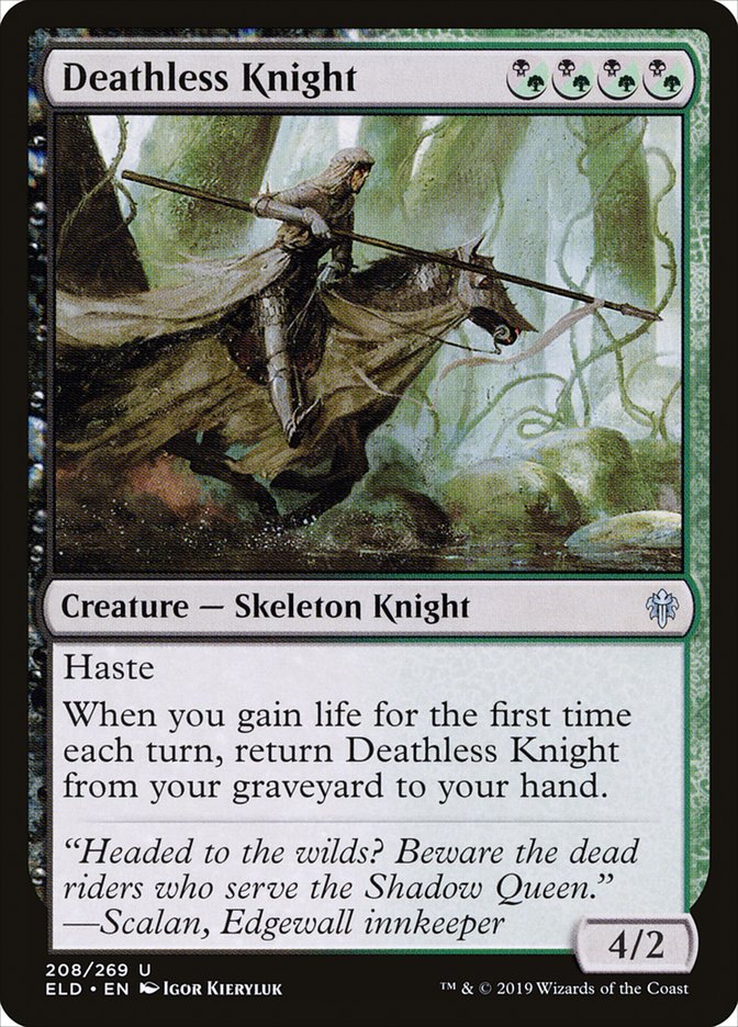 Deathless Knight [Throne of Eldraine] | Gate City Games LLC