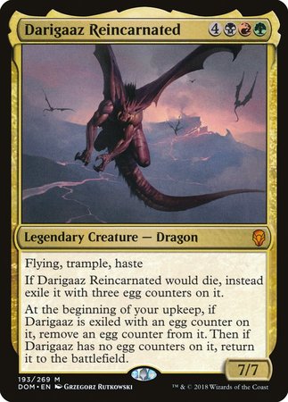 Darigaaz Reincarnated [Dominaria] | Gate City Games LLC