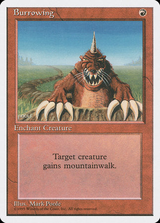 Burrowing [Fourth Edition] | Gate City Games LLC