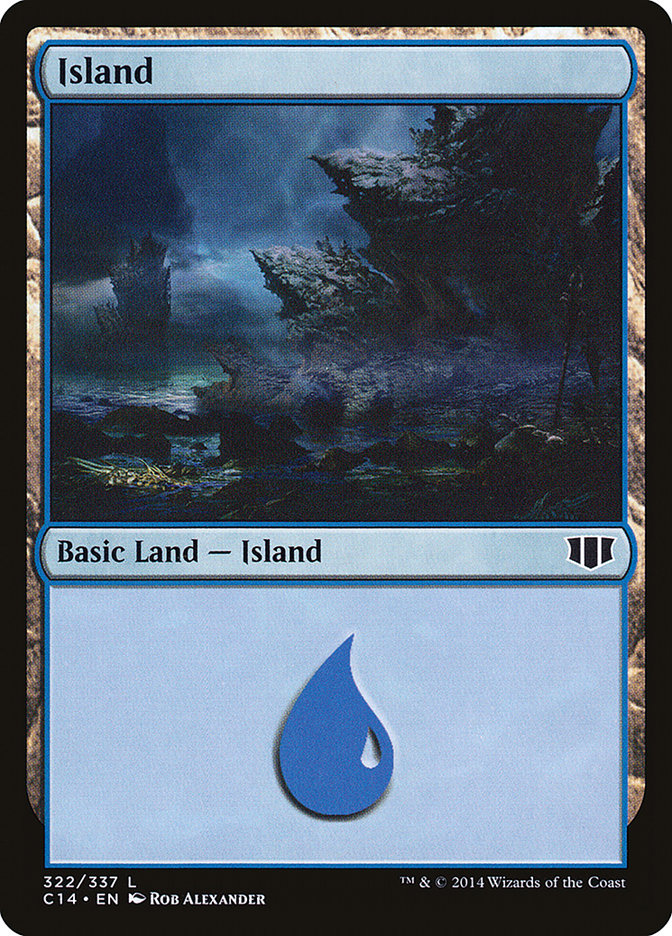 Island (322) [Commander 2014] | Gate City Games LLC