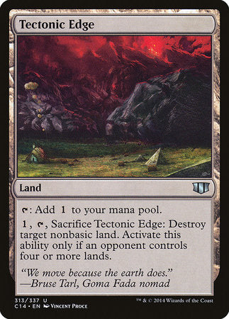 Tectonic Edge [Commander 2014] | Gate City Games LLC