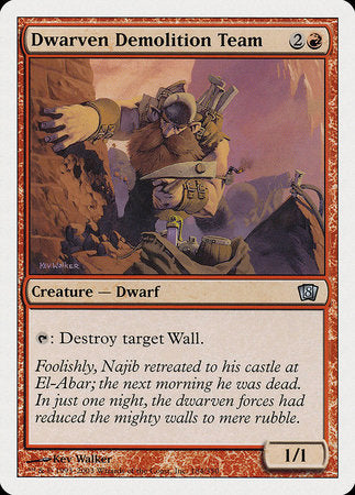 Dwarven Demolition Team [Eighth Edition] | Gate City Games LLC