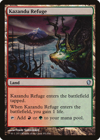 Kazandu Refuge [Commander 2013] | Gate City Games LLC