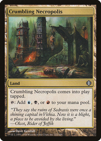 Crumbling Necropolis [Shards of Alara] | Gate City Games LLC