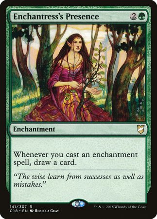 Enchantress's Presence [Commander 2018] | Gate City Games LLC