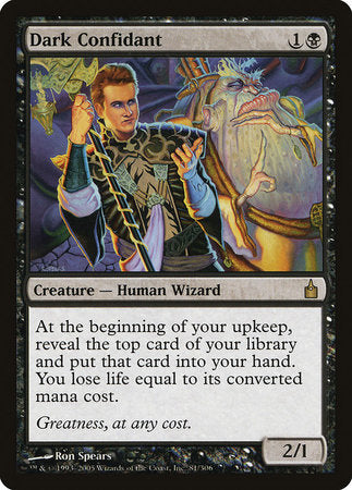 Dark Confidant [Ravnica: City of Guilds] | Gate City Games LLC