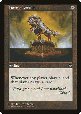 Horn of Greed [Stronghold] | Gate City Games LLC