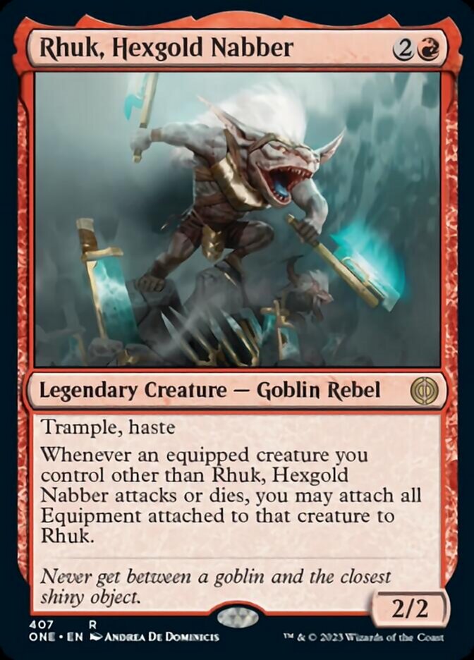 Rhuk, Hexgold Nabber [Phyrexia: All Will Be One] | Gate City Games LLC