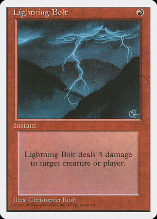 Lightning Bolt [Fourth Edition] | Gate City Games LLC