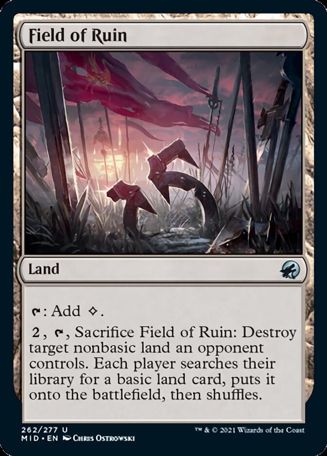 Field of Ruin [Innistrad: Midnight Hunt] | Gate City Games LLC