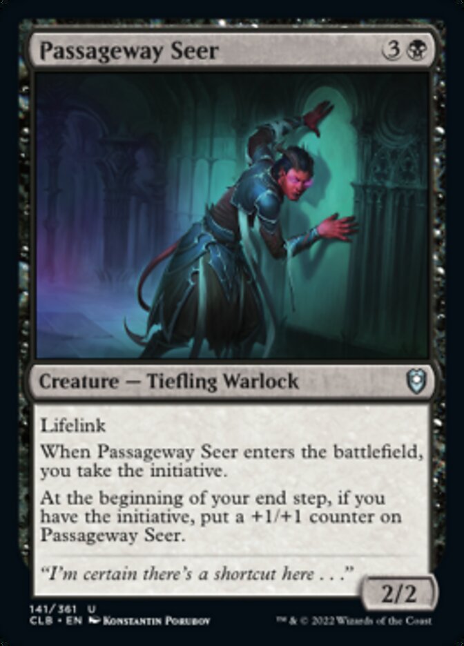 Passageway Seer [Commander Legends: Battle for Baldur's Gate] | Gate City Games LLC