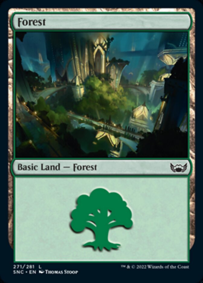 Forest (271) [Streets of New Capenna] | Gate City Games LLC