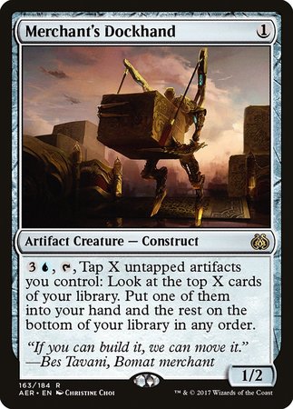 Merchant's Dockhand [Aether Revolt] | Gate City Games LLC