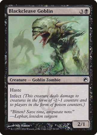 Blackcleave Goblin [Scars of Mirrodin] | Gate City Games LLC