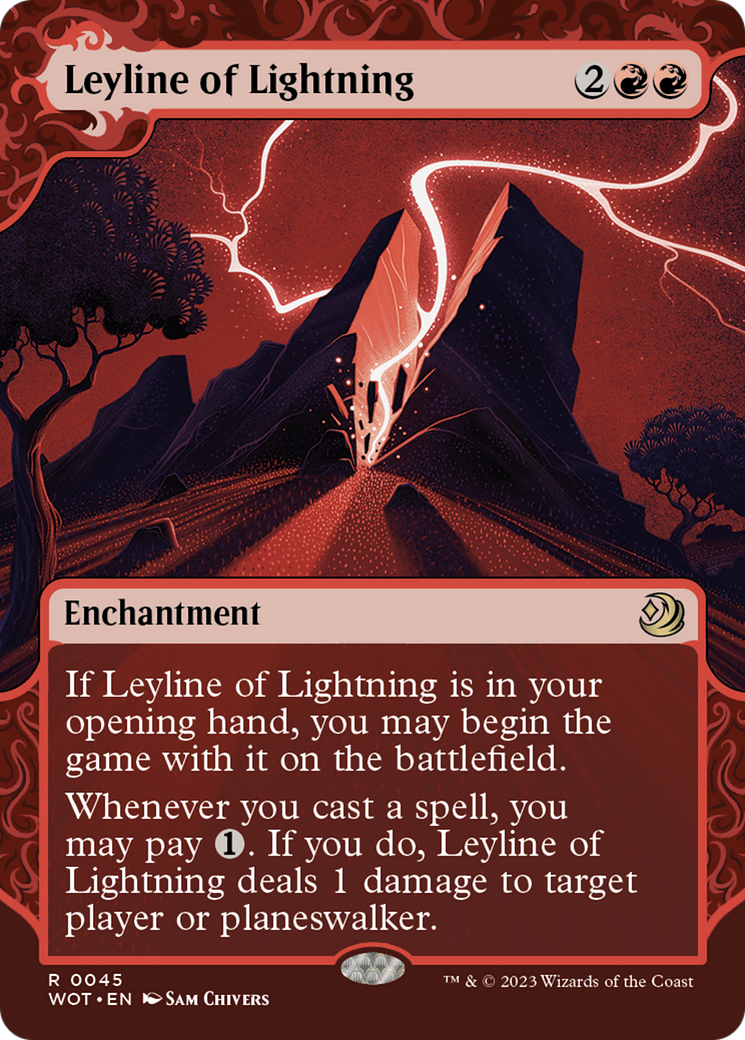 Leyline of Lightning [Wilds of Eldraine: Enchanting Tales] | Gate City Games LLC