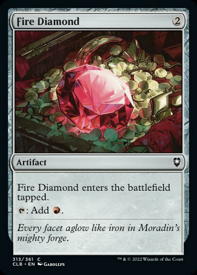 Fire Diamond [Commander Legends: Battle for Baldur's Gate] | Gate City Games LLC