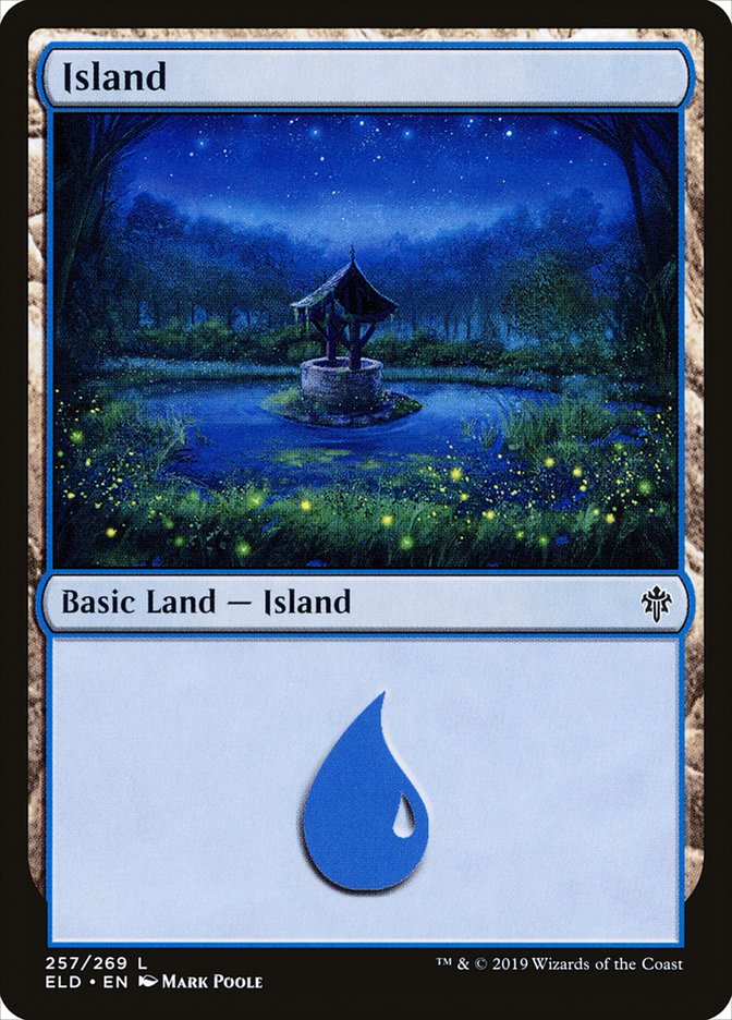 Island (257) [Throne of Eldraine] | Gate City Games LLC