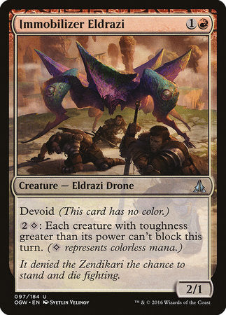 Immobilizer Eldrazi [Oath of the Gatewatch] | Gate City Games LLC