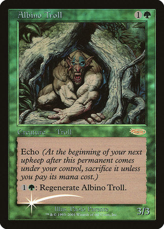 Albino Troll [Friday Night Magic 2002] | Gate City Games LLC