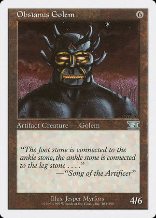 Obsianus Golem [Classic Sixth Edition] | Gate City Games LLC